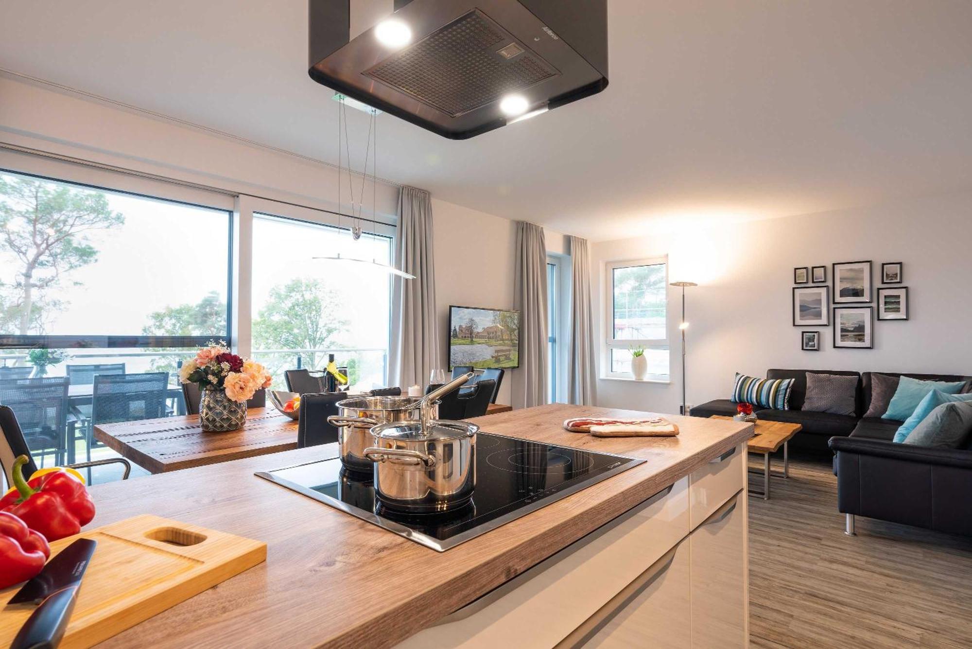 Appartement "Diamant" Mit Penthouseflair - Oase Am Haff Garz  Rom bilde